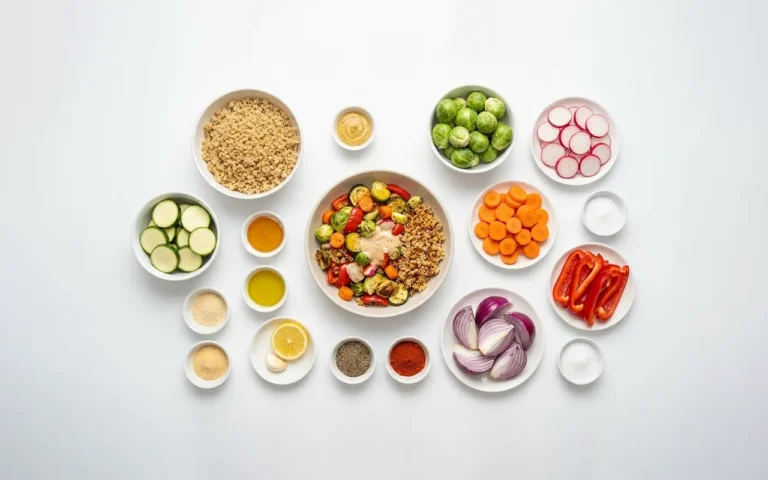 Kinoalı Soslu Fırın Sebze