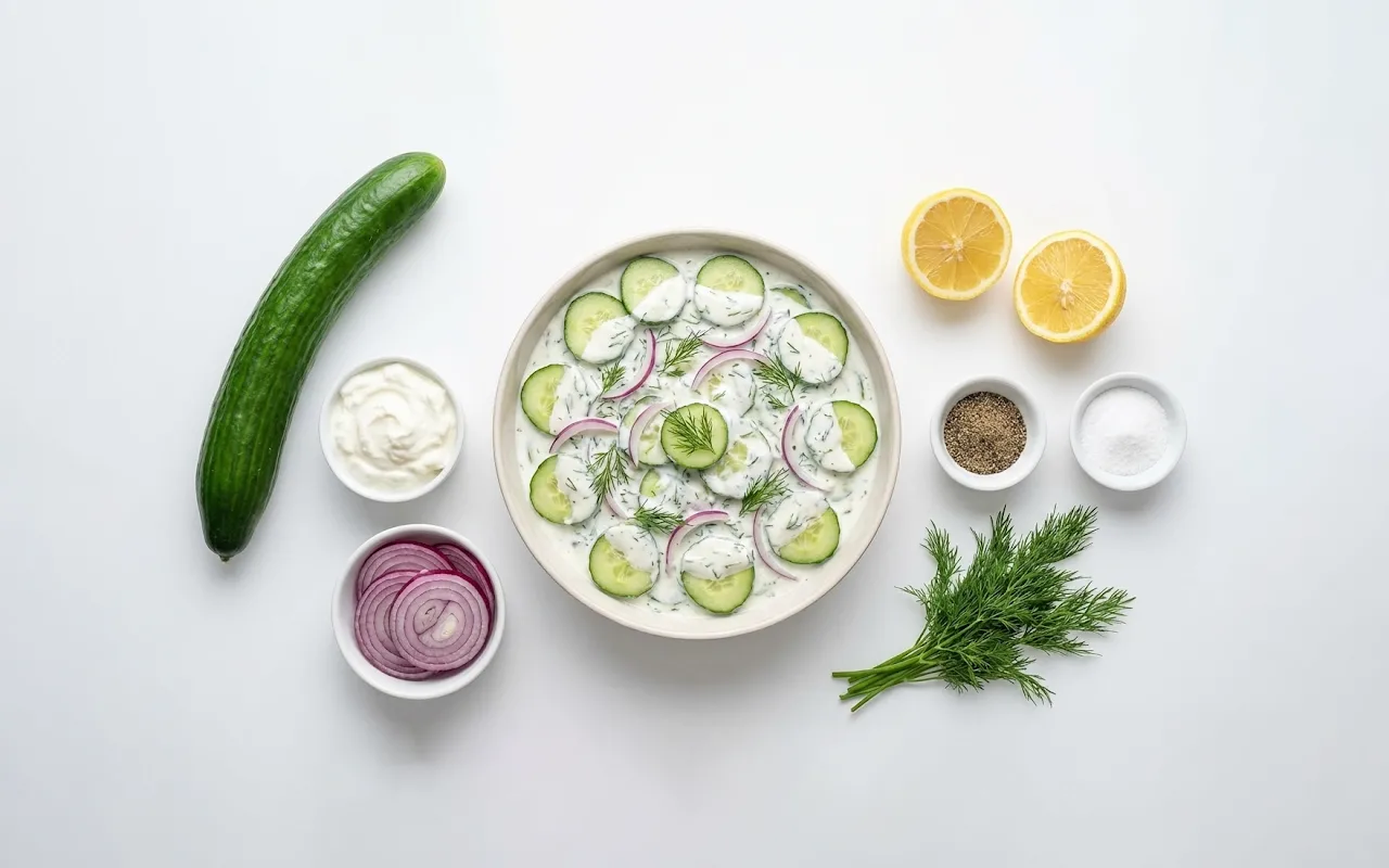 Salatalık Salatası , Ankara Diyetisyen Dilara Göze