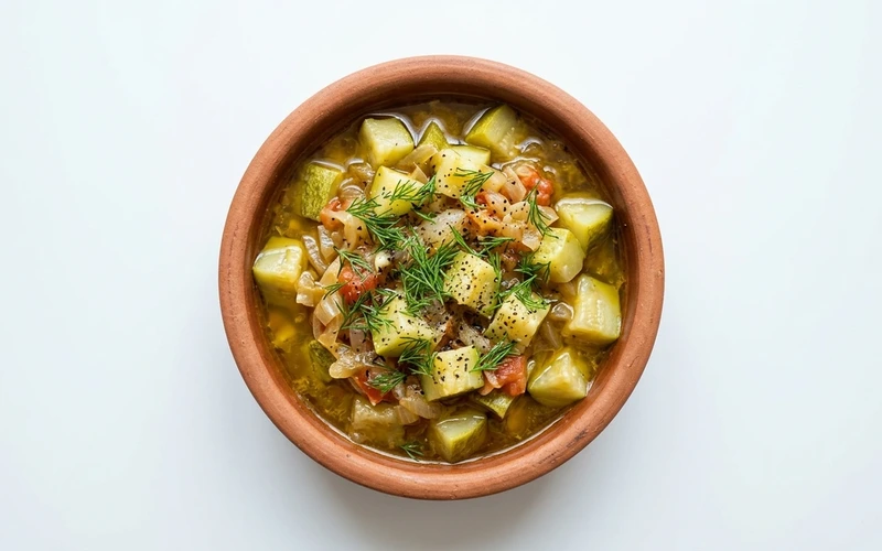 Diyet Kabak Yemeği Tarifi