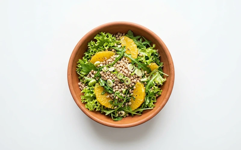 Diyet Karabuğdaylı Yeşil Salata Tarifi