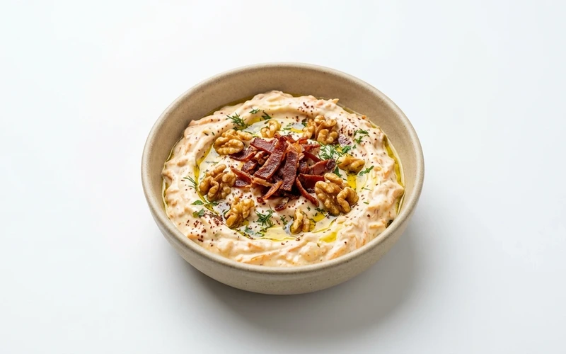 Diyet Pastırmalı Havuç Tarator Tarifi