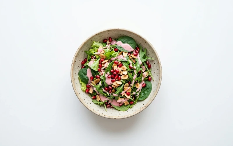 Diyet Pembe Soslu Kış Salatası Tarifi