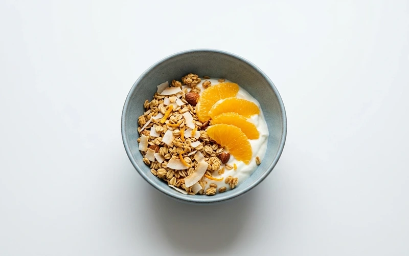 Diyet Portakallı Ballı Müsli Tarifi