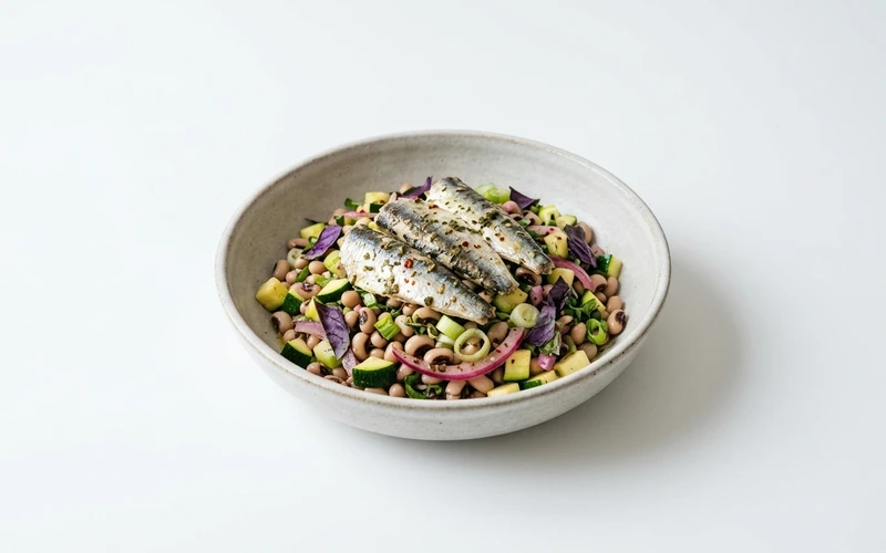 Diyet Sardalyalı Salata Tarifi