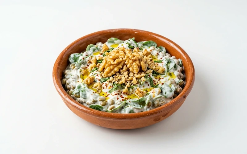 Diyet Semizotlu Cevizli Salata Tarifi