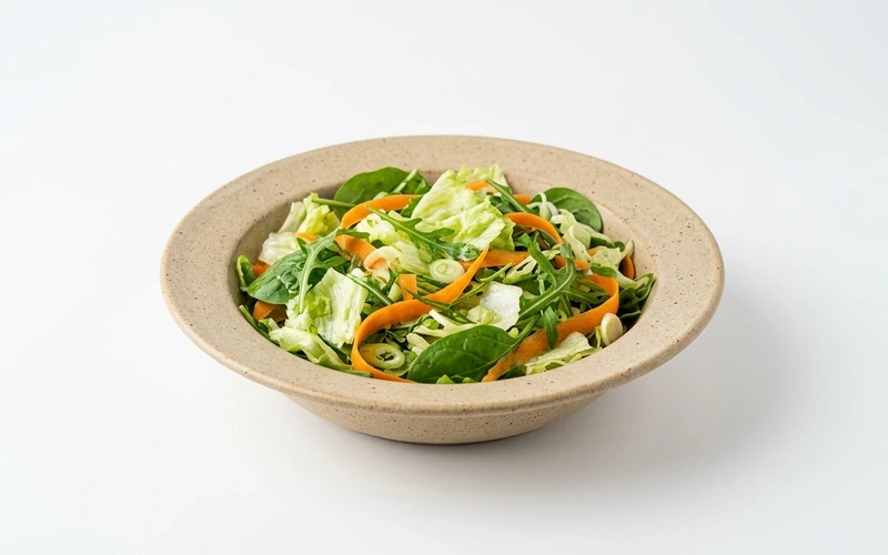 Diyet Sonbahar Yeşillikli Salata Tarifi